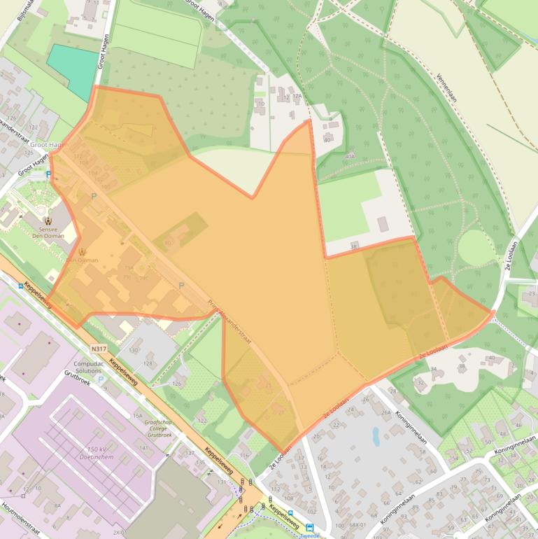 Kaart van postcodegebied 7009AH.