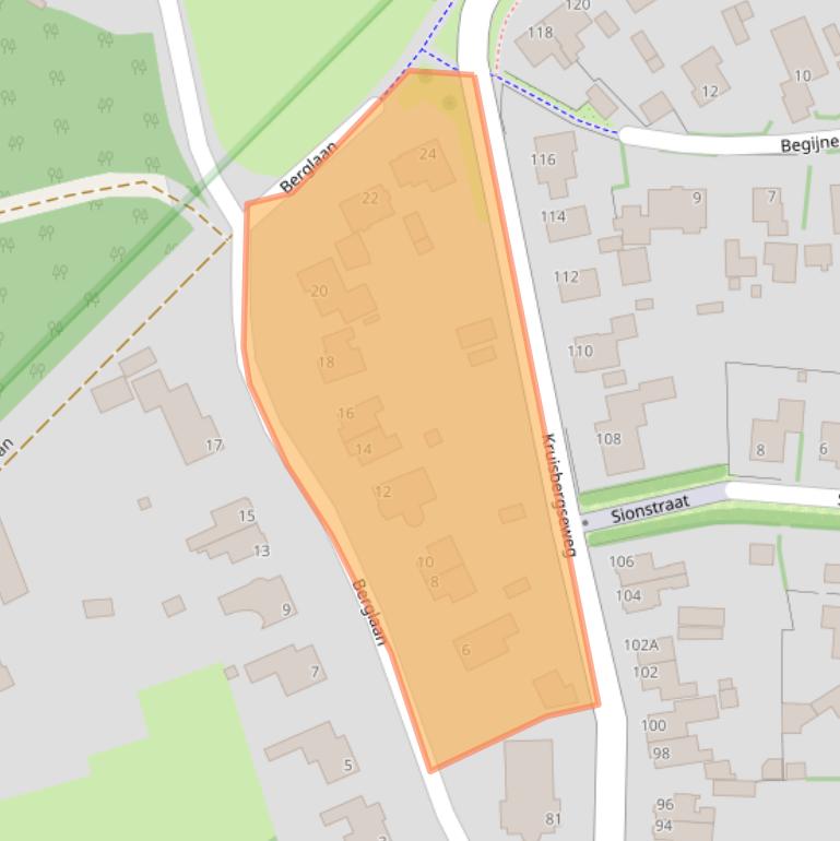 Kaart van postcodegebied 7009BX.