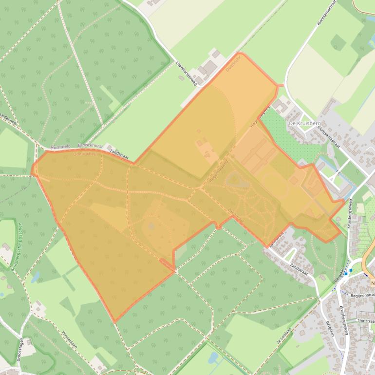 Kaart van postcodegebied 7009CD.