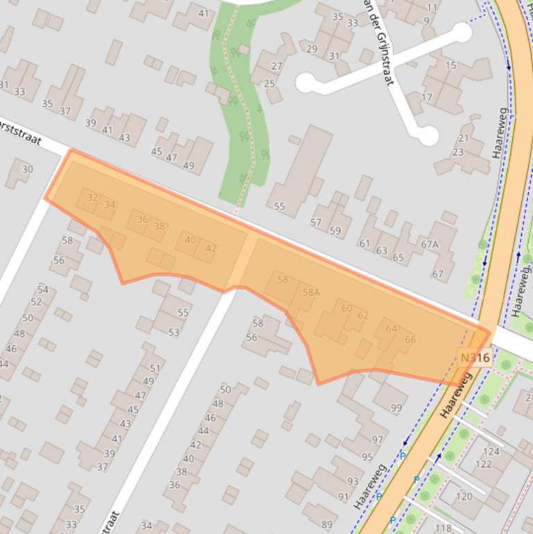 Kaart van postcodegebied 7009CN.