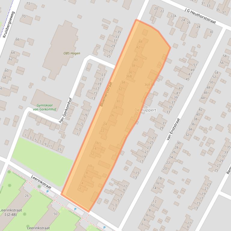 Kaart van postcodegebied 7009CR.