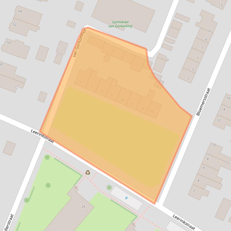 Kaart van postcodegebied 7009DG.