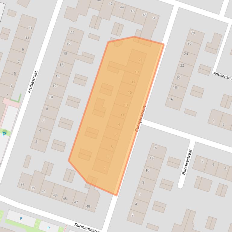 Kaart van postcodegebied 7009GG.