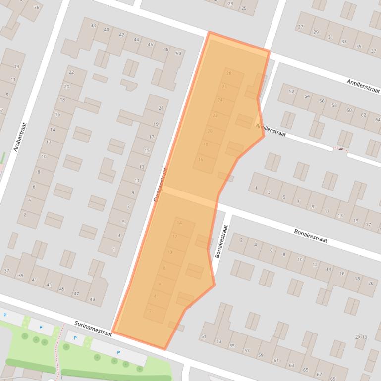 Kaart van postcodegebied 7009GH.