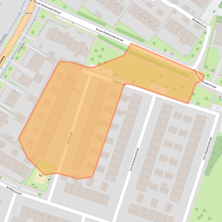 Kaart van postcodegebied 7009GN.
