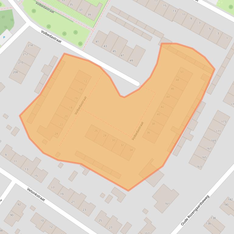 Kaart van postcodegebied 7009HX.