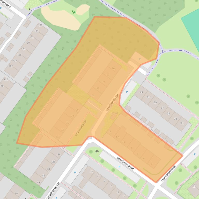 Kaart van postcodegebied 7009KD.