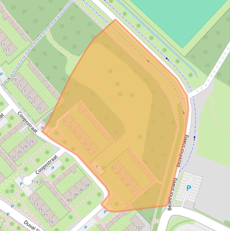 Kaart van postcodegebied 7009KH.