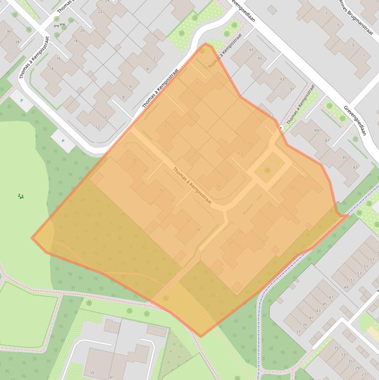 Kaart van postcodegebied 7009KS.