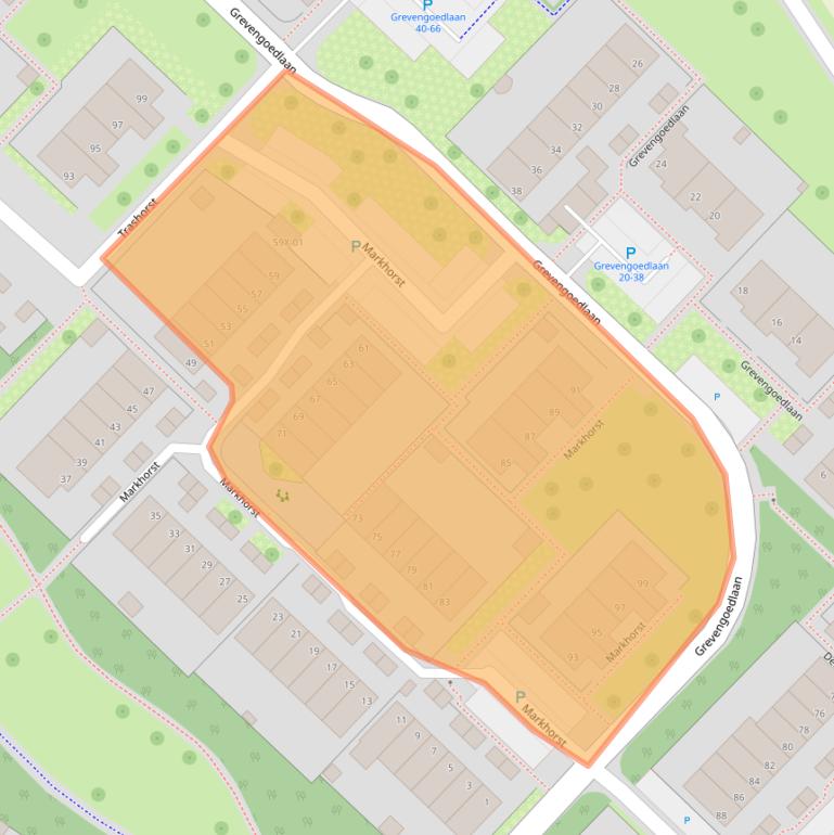Kaart van postcodegebied 7009LE.