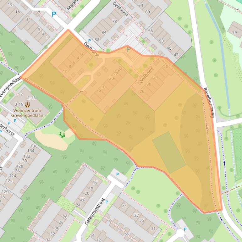 Kaart van postcodegebied 7009LG.