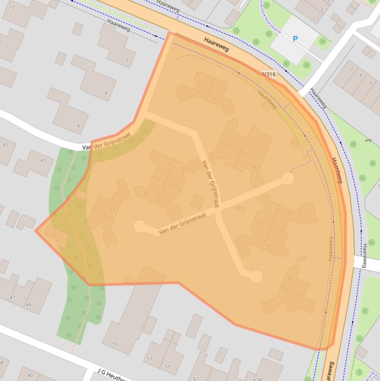 Kaart van postcodegebied 7009MA.