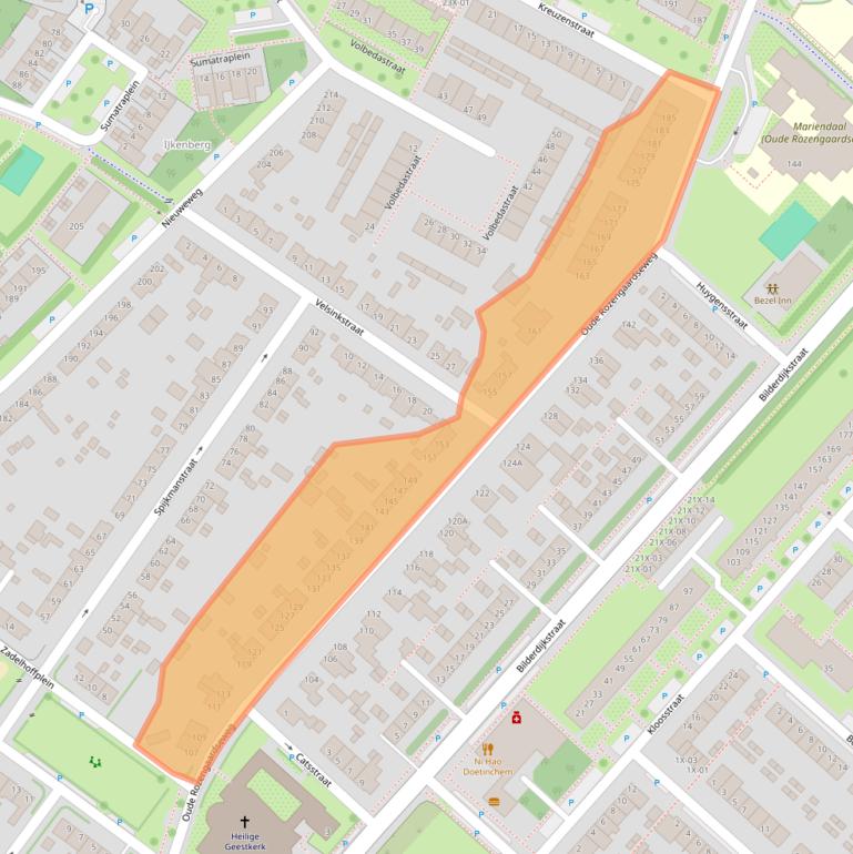 Kaart van postcodegebied 7009NB.