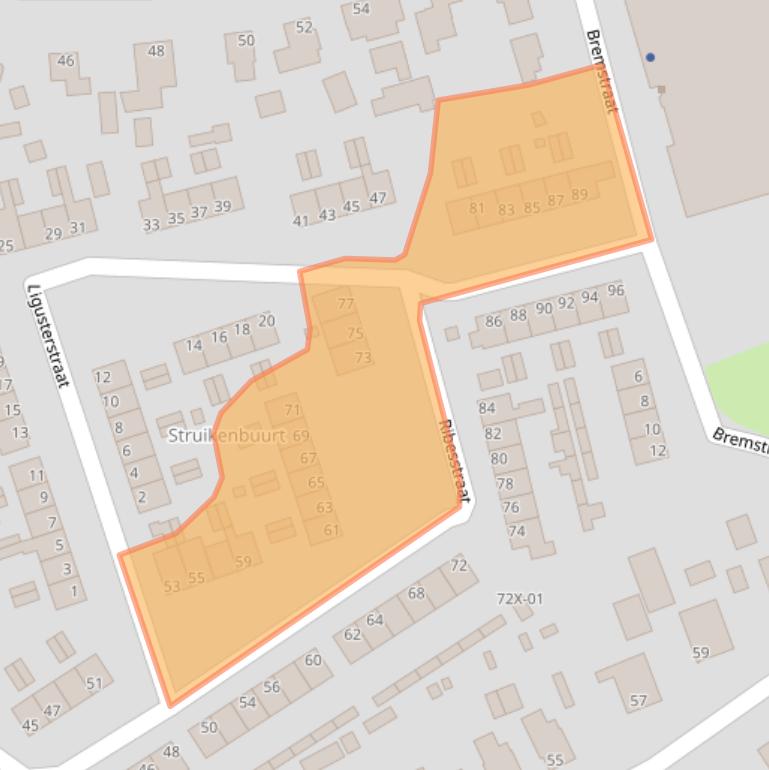 Kaart van postcodegebied 7011AM.