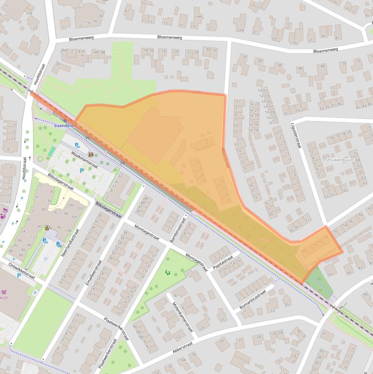 Kaart van postcodegebied 7011AN.