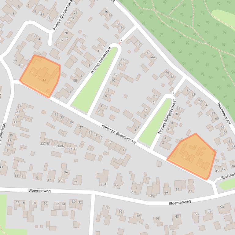 Kaart van postcodegebied 7011AW.