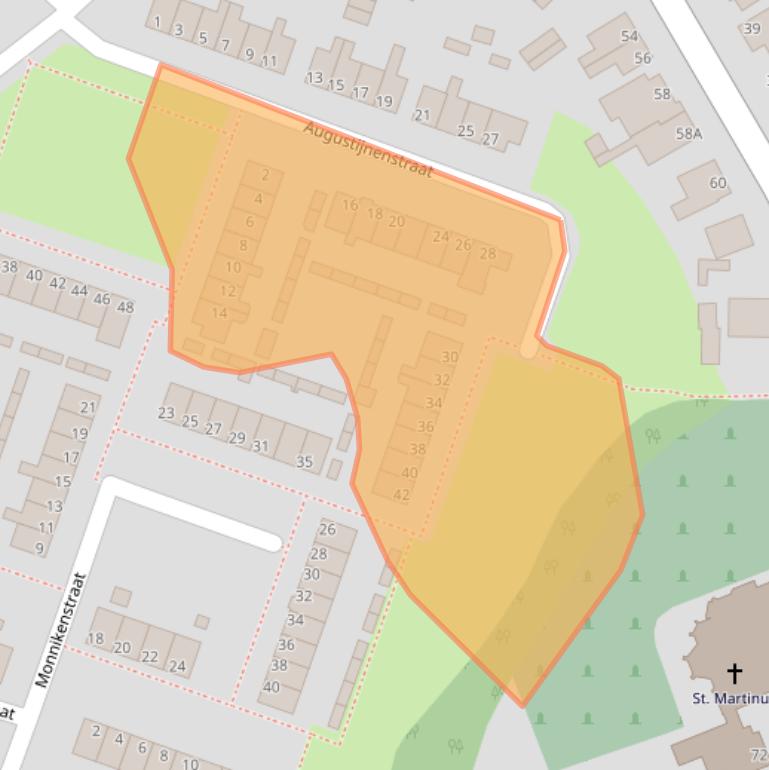 Kaart van postcodegebied 7011BZ.