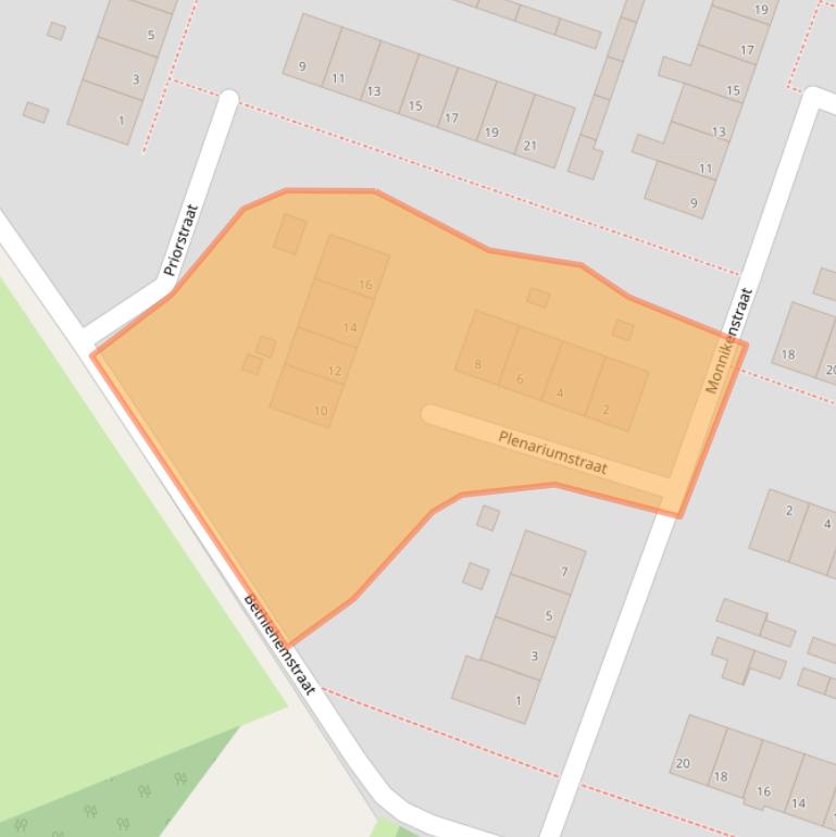 Kaart van postcodegebied 7011CE.