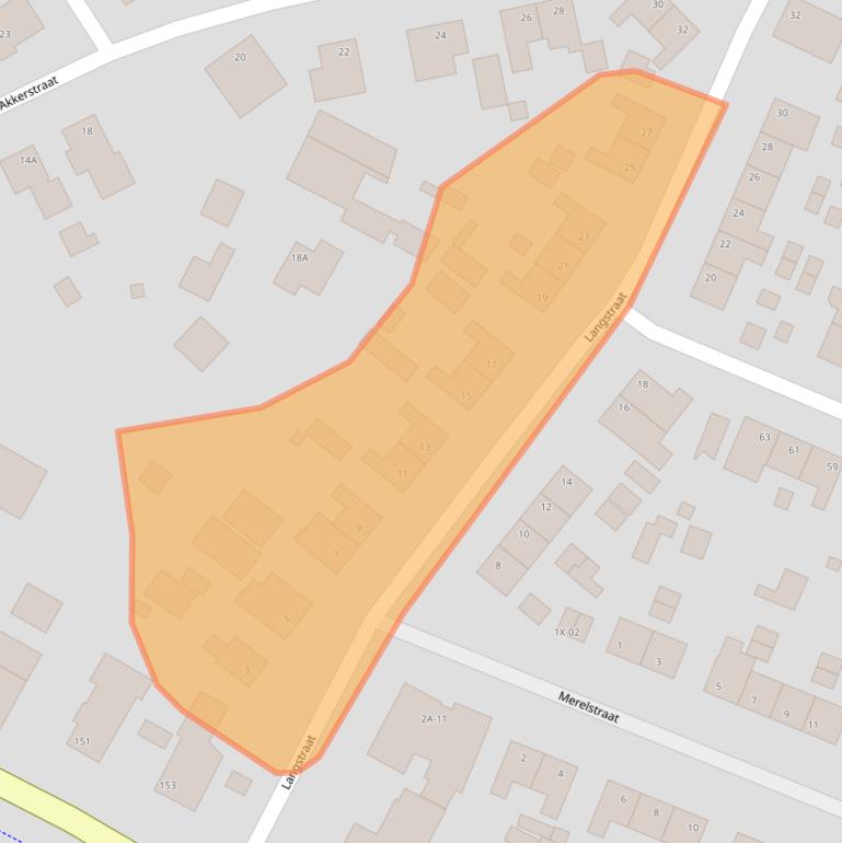 Kaart van postcodegebied 7011DC.