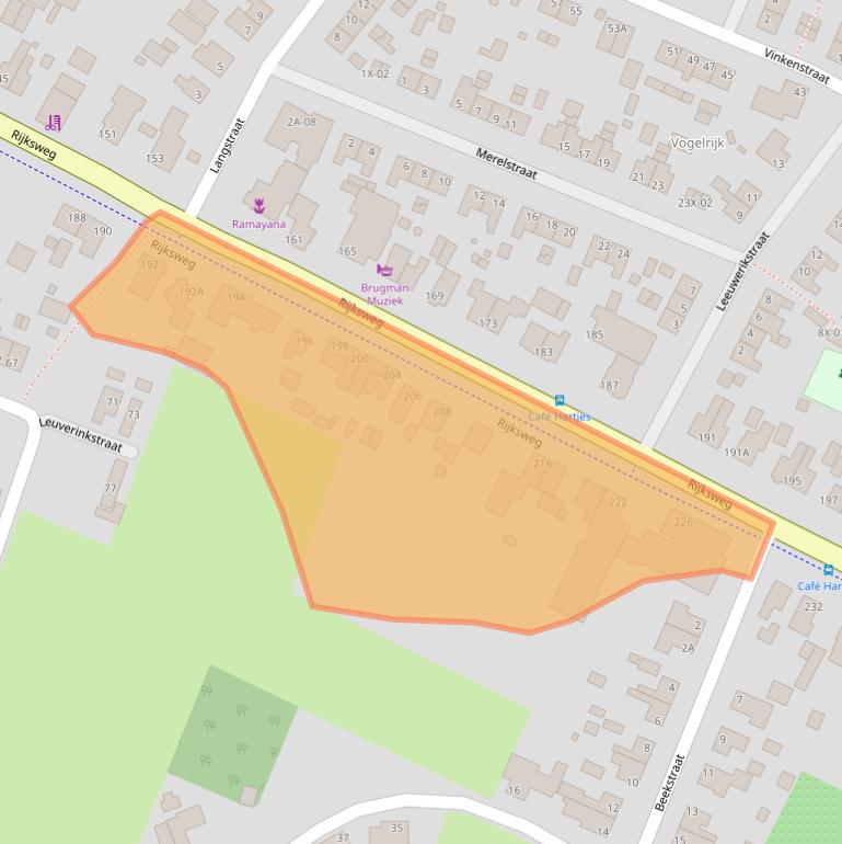 Kaart van postcodegebied 7011EE.