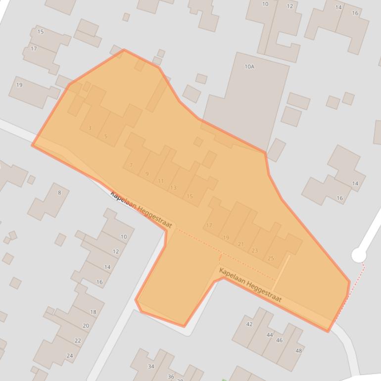 Kaart van postcodegebied 7011GL.