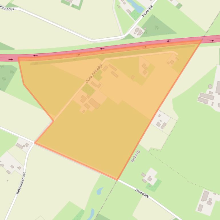 Kaart van postcodegebied 7011JT.