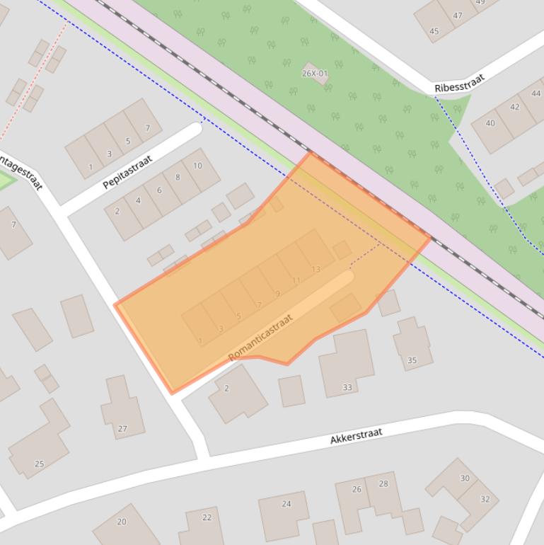 Kaart van postcodegebied 7011MA.