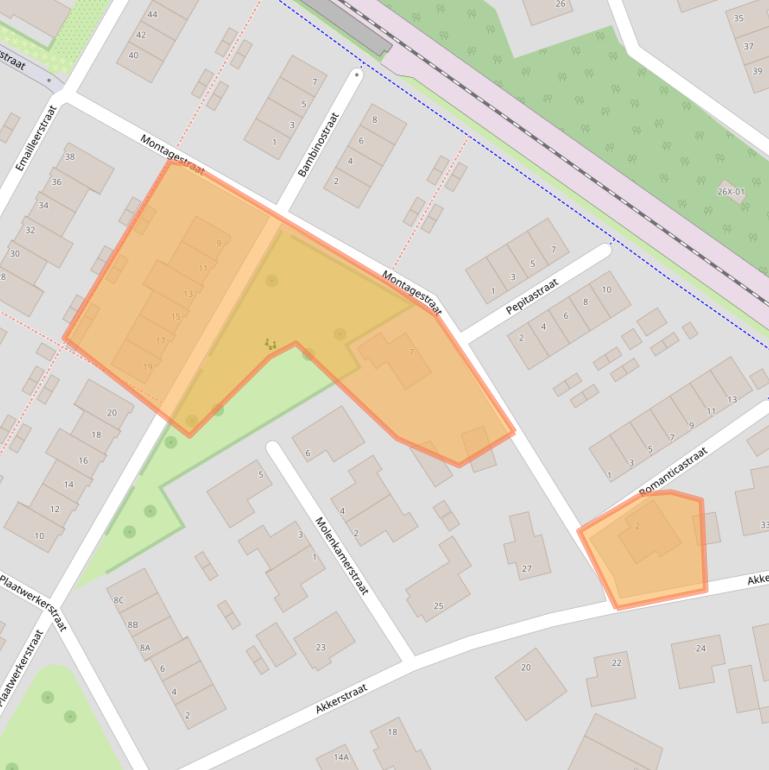 Kaart van postcodegebied 7011MD.