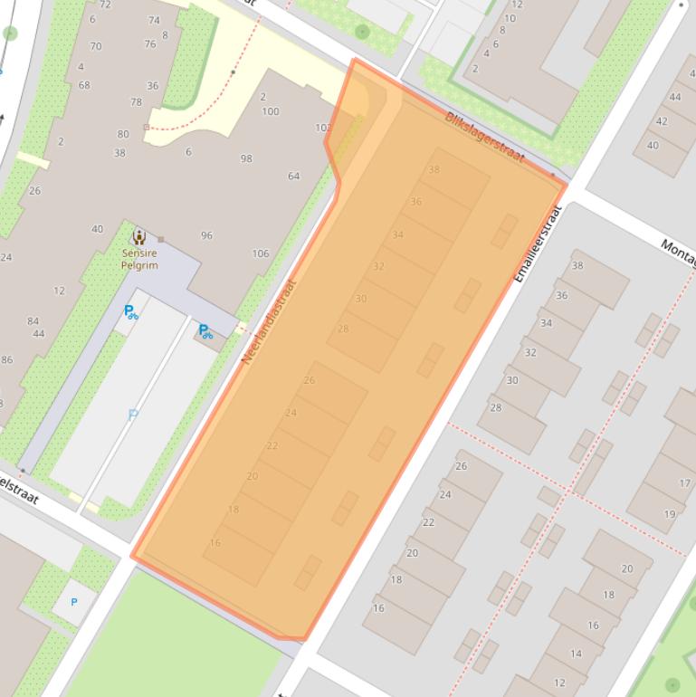 Kaart van postcodegebied 7011MN.