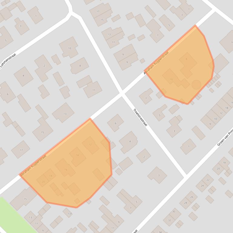 Kaart van postcodegebied 7021AK.