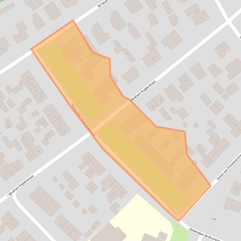 Kaart van postcodegebied 7021AR.