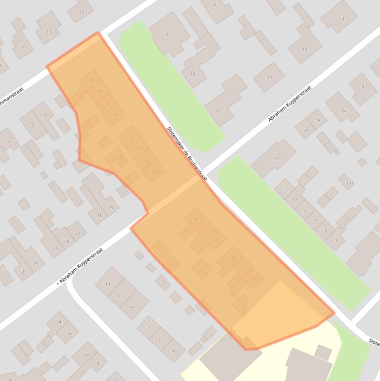 Kaart van postcodegebied 7021AS.