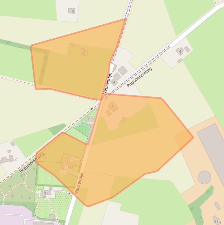 Kaart van postcodegebied 7021KR.