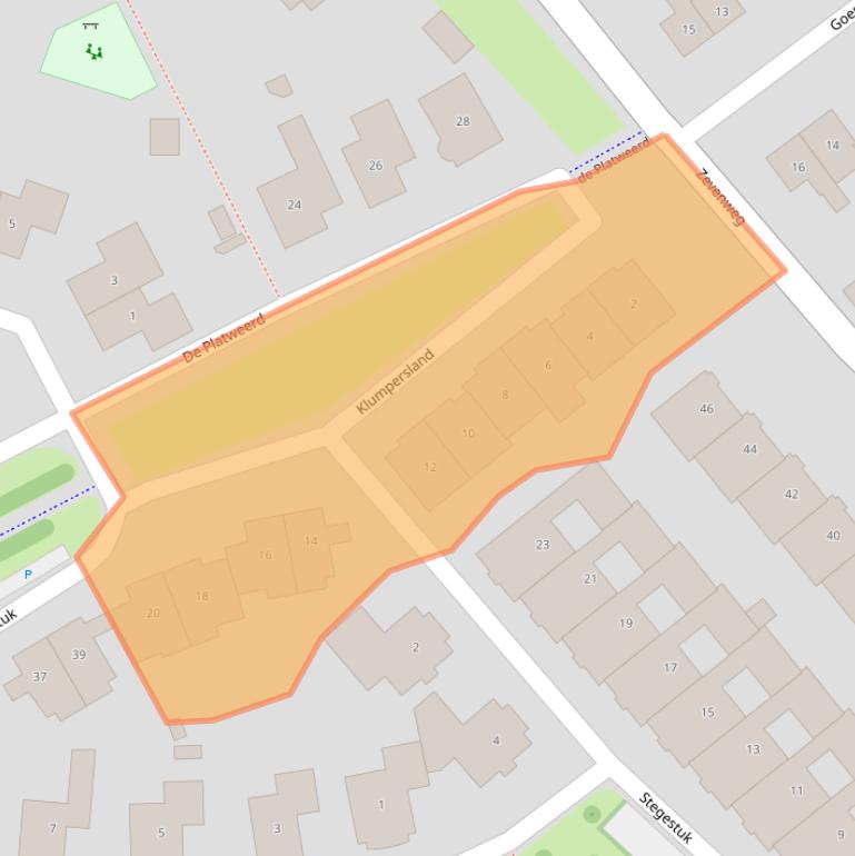 Kaart van postcodegebied 7021NX.