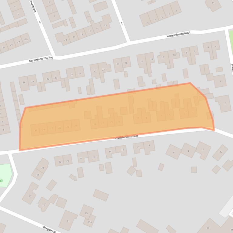 Kaart van postcodegebied 7021XM.