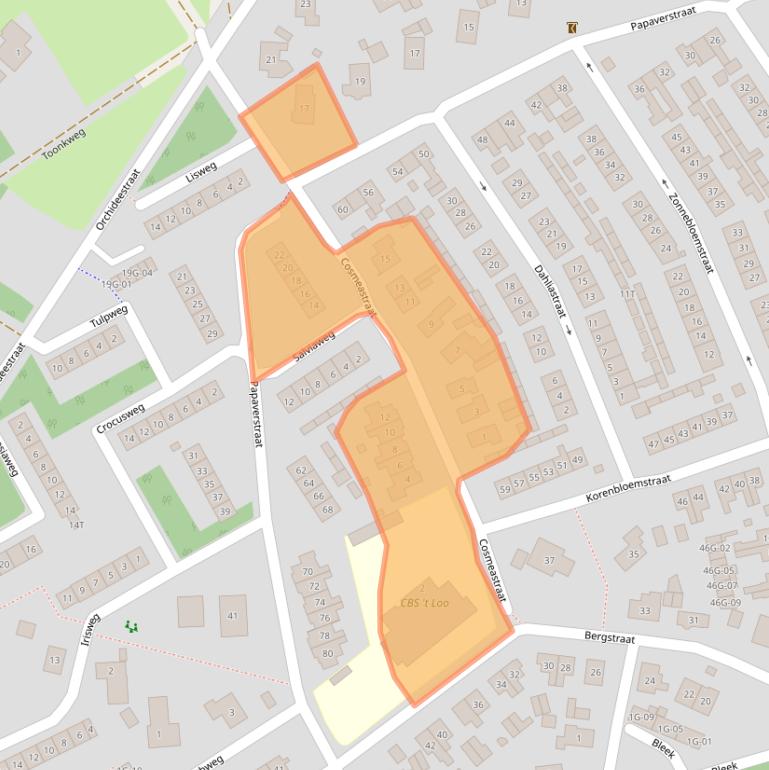 Kaart van postcodegebied 7021XW.