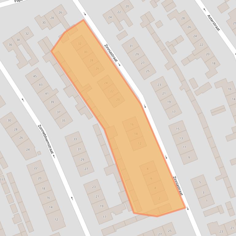 Kaart van postcodegebied 7021ZD.