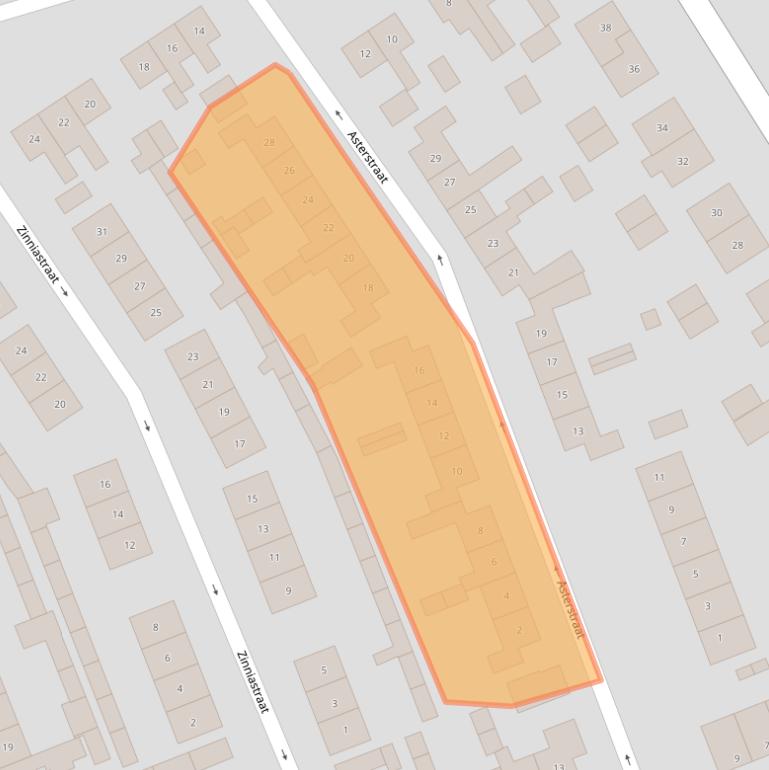 Kaart van postcodegebied 7021ZG.