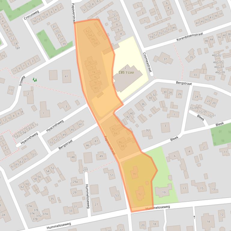 Kaart van postcodegebied 7021ZM.