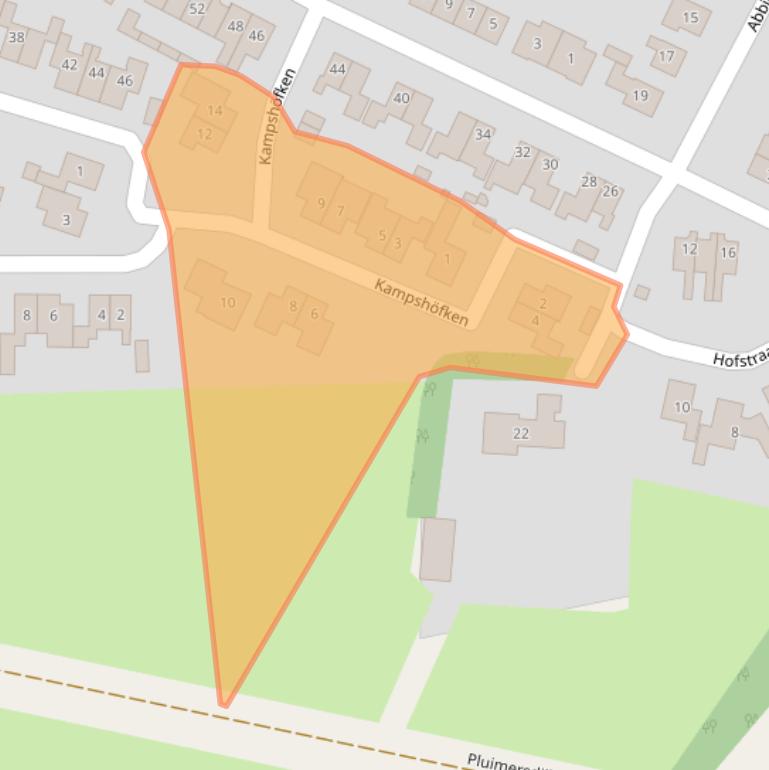 Kaart van postcodegebied 7025AS.