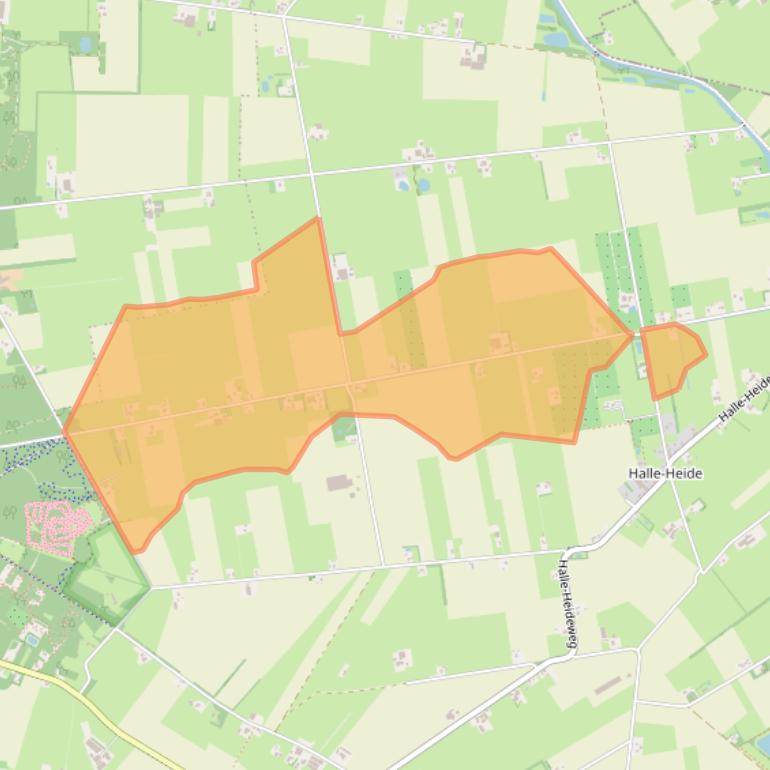 Kaart van postcodegebied 7025CN.