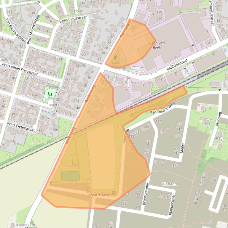 Kaart van postcodegebied 7031AV.