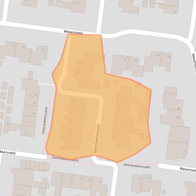 Kaart van postcodegebied 7031CZ.