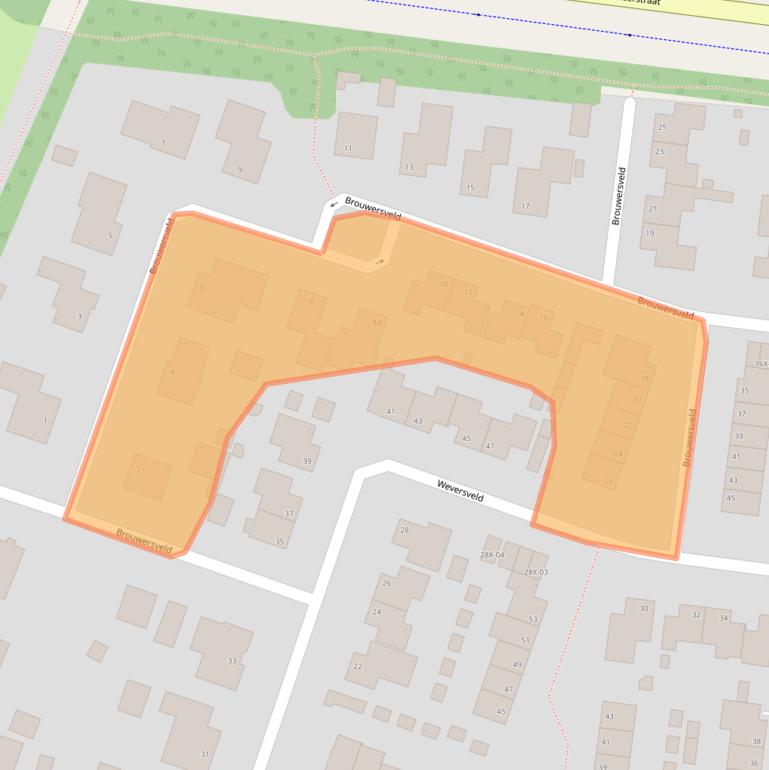 Kaart van postcodegebied 7031DB.