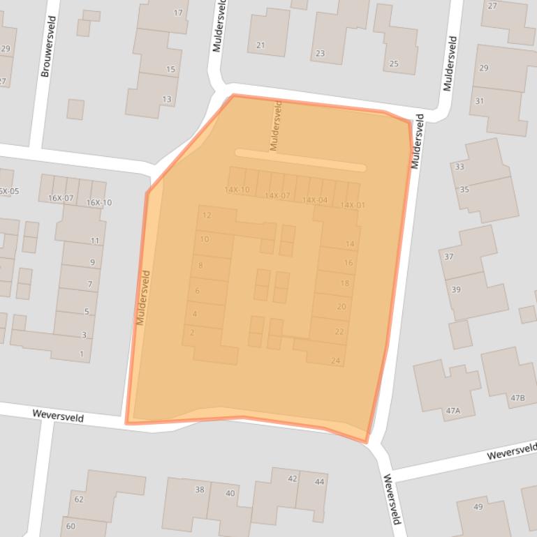 Kaart van postcodegebied 7031DD.