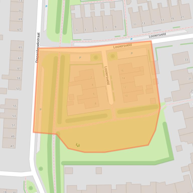 Kaart van postcodegebied 7031DR.
