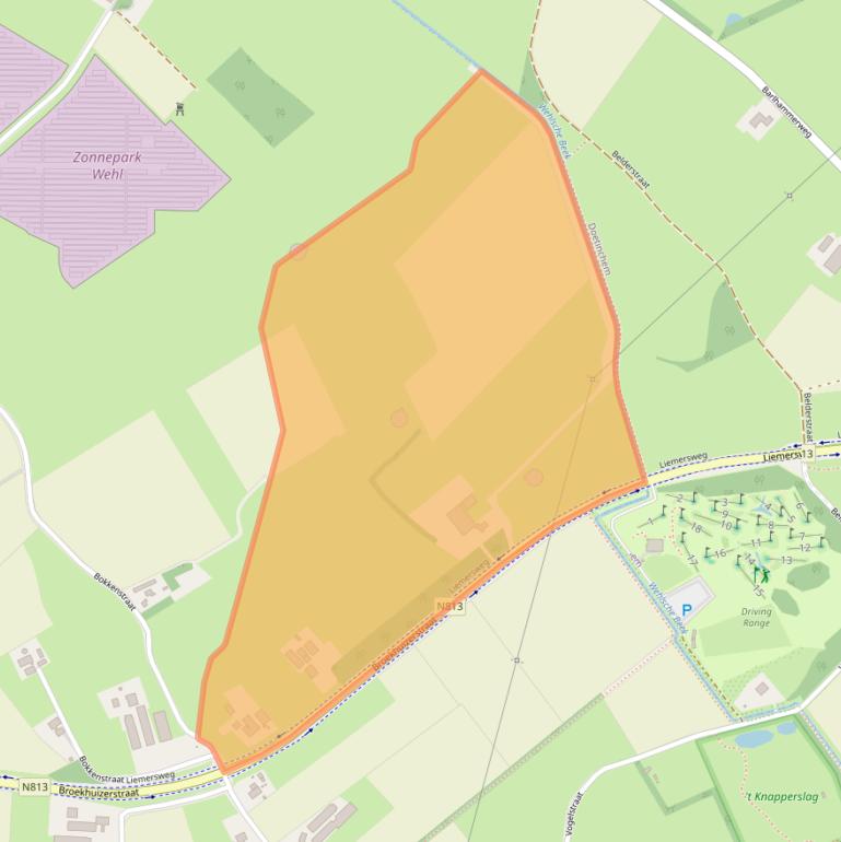 Kaart van postcodegebied 7031EE.