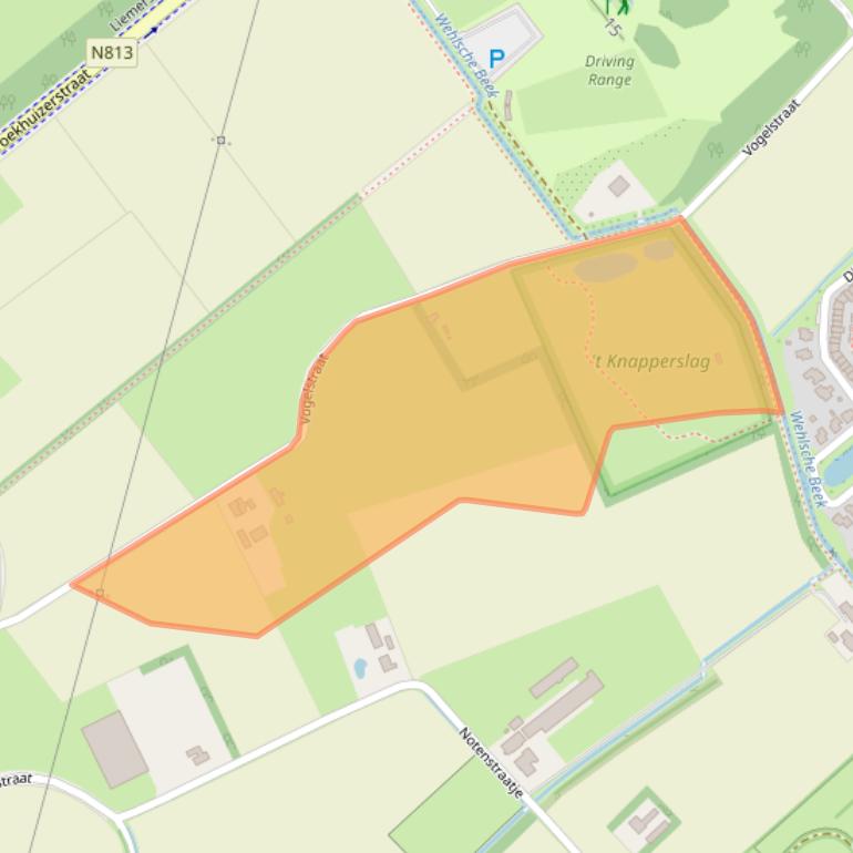 Kaart van postcodegebied 7031EK.