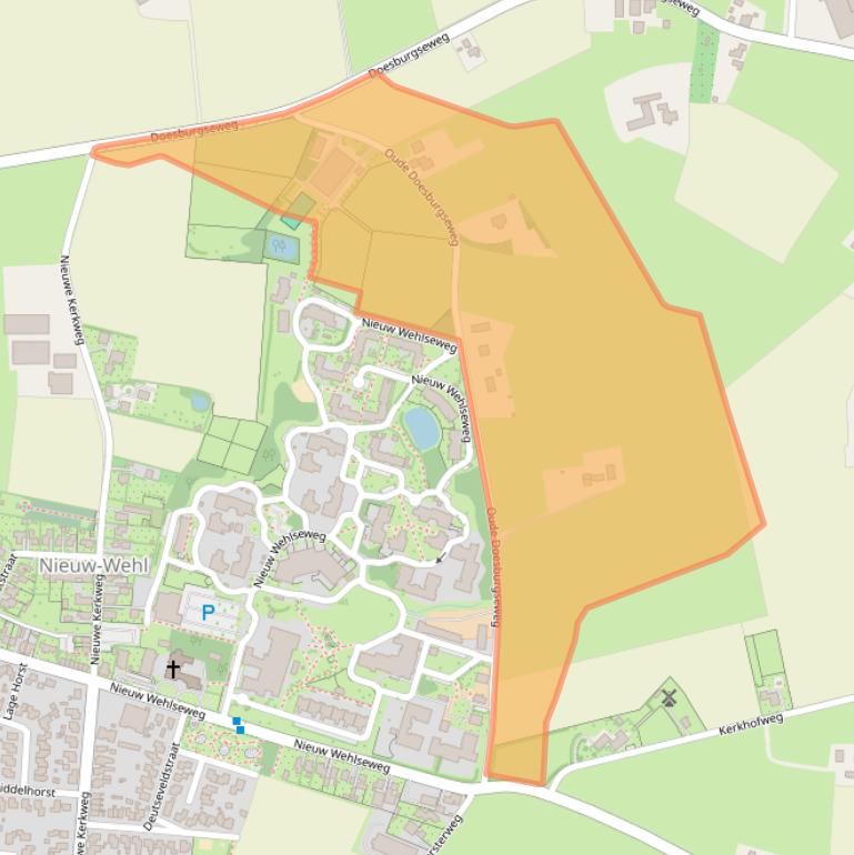 Kaart van postcodegebied 7031HS.