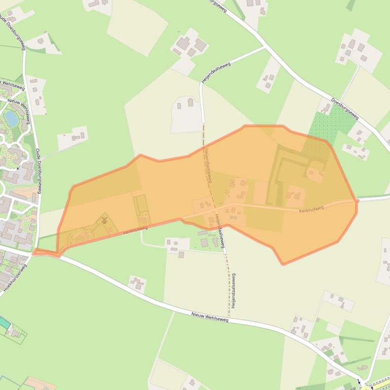 Kaart van postcodegebied 7031JE.